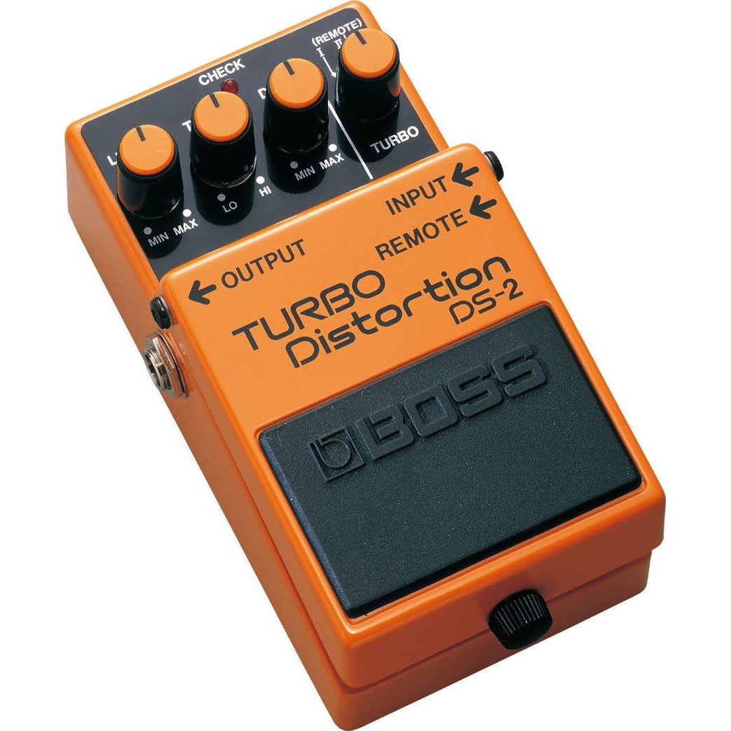 BOSS DS-2 Turbo Distortion Pedal with Dual Turbo Modes